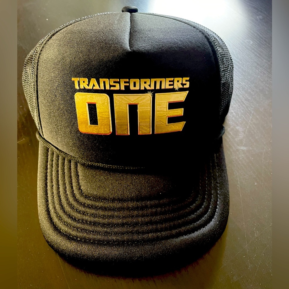 Transformers ONE trucker hat. NEW! (Used for the promo of the Movie)